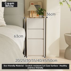 ZHUSHANXIA | Simple Storage Bedside Cabinet 20cm Narrow