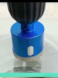 1PC 16-50mm Brazed Positioning Drill Bits Set Ceramic Tile Hole Saw with Position Drill for Glass Marble Granite Stone Porcelain