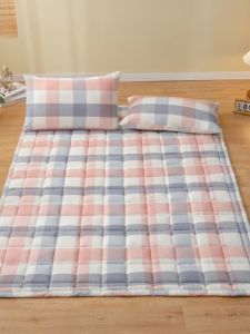 Foldable Baby Crawling Carpet Pure Cotton Anti-Slip Children Play Mat Protective Cover Home Use Floor Mat Modern Simple Style