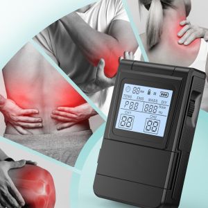 New TENS EMS Therapy Pulse Acupuncture Electric Massage Pad Neck Back Joint Massager Pain Relief USB Powered Mini Massage Device