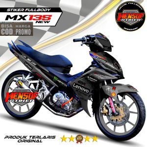 ⭐⭐⭐⭐⭐COD...!!! Decal Mx 135 New Stiker Fullbody //Mx New Variasi Lenovo Keren