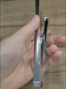 Stainless Steel Egg Tongs Home Kitchen Cooking Boiling Eggs Separating Yolk Eggs Chalaza Remover Eggshell Fragment Removal
