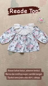 BlissKids.id Reade Top - Atasan Anak Perempuan