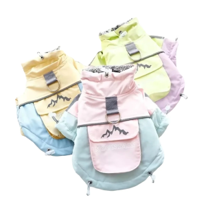 HBESTY 2025 Thick Waterproof Dog Winter Coat 3-Proof Warm Outdoor Jacket for Small Dogs Cold-Resistant Pet Clothing