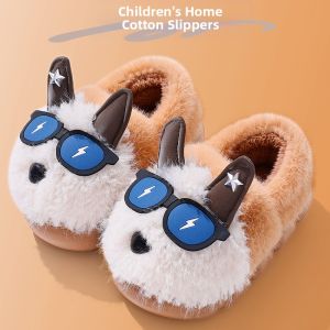 JIFANPAUL | Childrens Winter Cartoon Slippers