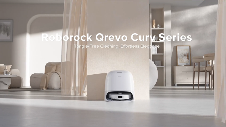 Roborock Qrevo Curv Series Robot Vacuum 18,500Pa Suction 1st AdaptiLift Chassis 100% Hair Removal Rate & 0% Hair Tangling Rate | Lazada Singapore