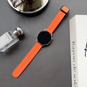 20mm 22mm Magnetic Silicone Strap For Samsung Galaxy Watch 6 5 4 40mm 44mm 45mm 42/46mm 43mm 47mm bracelet for Huawei GT3 pro band