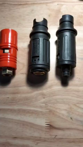 Đầu béc rửa xe mỏ vịt có điều chỉnh tia nước lắp cho súng rửa xe áp lực cao.