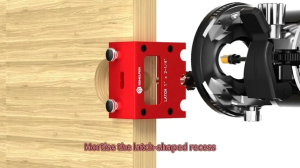 Door Latch Mortise Tool for Wood Door Latch Installation