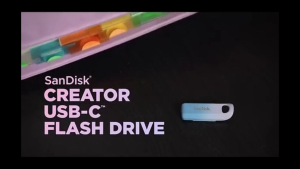 Sandisk Creator USB 3.2 Type C Flash Drive 400MB/s 256GB 512GB 1TB CZ75C 12BUY OFFICIAL STORE