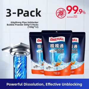 ONEFULL | Powerful Dissolving Drain Cleaner Powder