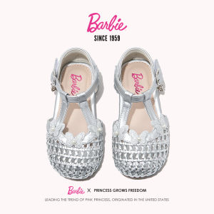 Barbie | Soft Bottom Covered Toes Girls Summer Sandals