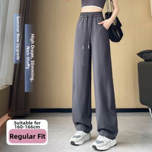 SUHUIQIAN | High Waist Flared Banana Pants