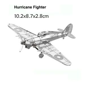 3D Metal Puzzles DIY Manual Military Air Force J-20 J-15 J-10B SU-34 KA-50 Rescue Helicopter Assemble Model Jigsaw Puzzles Toys