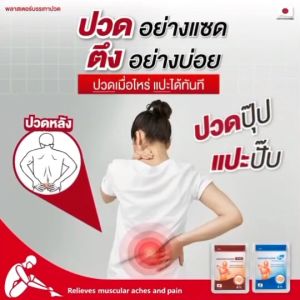 Counterpain Medicated Plaster / Counterpain Plaster - ผลิตภัณฑ์ปิดแก้ปวด พลาสเตอร์บรรเทาปวด กอเอี๊ยะ ☀️