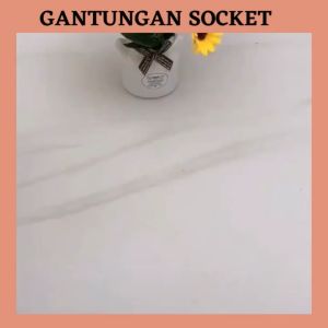 Gantungan Tempel Stop Kontak Sticker Socket Serbaguna Holder Gantung Tempel Dinding Super Kuat