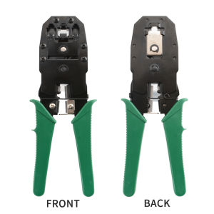 RJ45 RJ11 RJ12 3-in-1 Crimping Tool Network Plier Cutter Stripper for 8P6P4P Cat5 Ethernet LAN Cable
