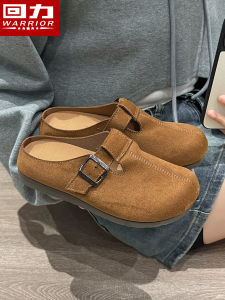 Warrior | Summer Soft Bottom Slip On Half-Enclosed Sandals