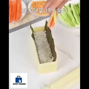 SHOP RAISER 1pcs Sushi Molder For Rice Ball Hoge Cake Roll Japanese Kitchen Mold Tool Kit DIY Press Shape Maker