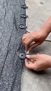 Sunshade net fixing clip 遮阳网固定夹可循环利用农膜卡扣固定扣可拆卸遮阳网卡扣挂钩网夹unshade Net Garden Net Clip / Klip Jaring Hitam Jaring Orkid Cang