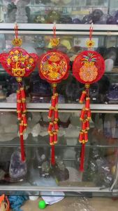 (Size Đại)Dây Chùm Pháo Treo Tết Chất Nhung Đỏ Liễng Pháo Nhựa Phụ Kiện Decor Trang Trí Nhà Cửa Năm Mới Kim Tuyến Lấp Lánh