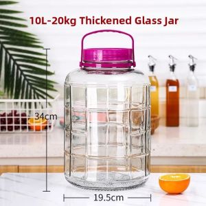TEKANAI | Thickened Airtight Glass Brewing Jar