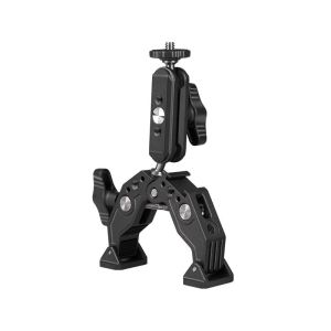 360° Rotatable Universal Clamp Mount 1/4 Thread Phone Camera Holder Bicycle Pole Clip For GoPro Action Camera Smartphone