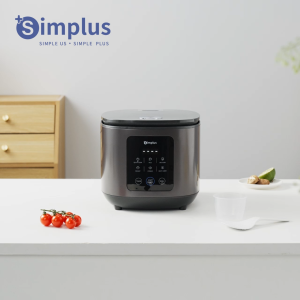 Simplus 4L Rice Cooker丨Low Sugar Low Carbon丨6 Preset Programs丨24H Reservation丨Non-Stick Coating