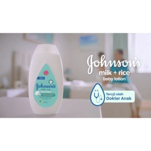 JOHNSONS Milk + Rice Baby Lotion 100ml