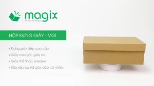 MGI1 - 33x20x12.5cm - Combo 50 Hộp giày - Thùng hộp carton trơn đóng hàng