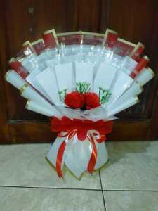 BUKET KOSONGAN UANG 20 SLOT (FREE KARTU UCAPAN)