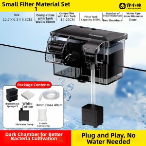 CHONGXIAOSHUAI | Silent Oxygenating Filtering Circulation Water Pump