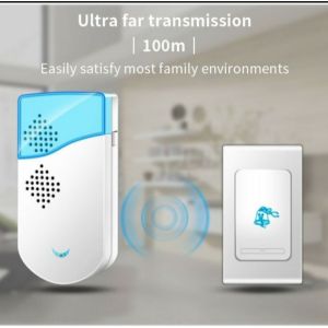 Grosir Wireless Bel Pintu Door Bell Wireles Original V Tanpa Kabel TENAGA BATERAI Modern