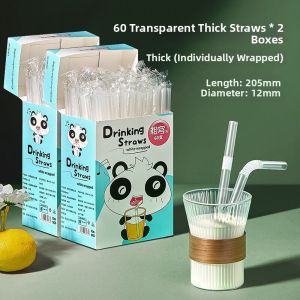 PAKCHOICE | Disposable Separately Packaged Food Grade Mothers and Children Suitable Suction Tube