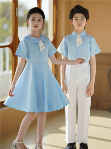 Quần Áo Biểu Diễn Hợp Xướng Cho Trẻ Em Quần Áo Biểu Diễn Khiêu Vũ Học Sinh Tiểu Học Quần Áo Chủ Trì Lễ Hội Quốc Gia Quần Áo Thi Diễn Thuyết