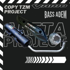 knalpot Racing Copy TZM +end muffler Vario 125/150 led/old VARIO 125/150NEW VARIO 160 Nmax Pcx Aerox Adv Beat Scopy DLL