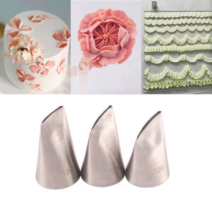 Austin Cake Decorating Tips Korean Rose Thin Petal Peony Edge Flat Mouth Birthday Baking Decoration 124K Kitchen Cooking Tools