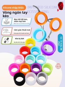 Fenice | Imported Soft Anti-slip Pet Scissors Silica Gel Ring