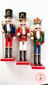 Pinky Bee Dekorasi Natal Nutcracker 38cm 67412400