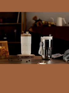 Local Stock!! Portable Coffee Travel Mug 420ml Stainless Steel Coffee Tumbler Led Temperature Display Vacuum Flask