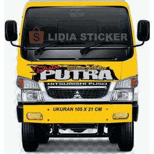 Stiker Truk Kabin Center 2 PUTRA