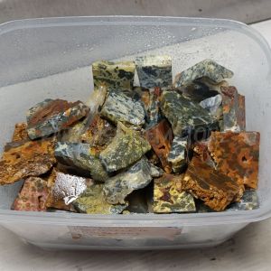 BATU ASLI Bahan Akik Markasit Chalcedony Terbaik