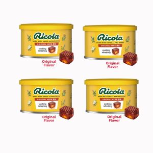 Ricola Lemon Mint Herb Throat Sweets Cool Refreshing Hard Candy 100g Free Shipping Traditional Candy Snacks Swiss Origin