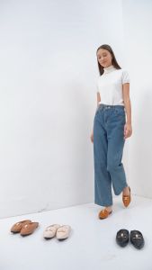 assda fashion / sandal selop wanita / flatshoes wanita / sepatu perempuan model baru / sandal wanita karet empuk tebal / sandal mules / sendal lebaran wanita terbaru / sandal perempuan flat / sandal cewek sehari hari / sandal perempuan viral / sendal lucu