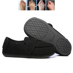 YCHION Men Or Women Diabetes shoes Freely adjustable thin soles lightweight soft widened shoes feet swollen fat deformation injured feet shoes