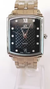 Đồng hồ NAM Side lớn Máy quạt nhật .Vỏ thép không gỉ .Mặt chữ nhật sang trọng .Hàng mới 100%