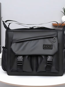 Túi Đeo Chéo Nam Dung Tích Lớn Thời Trang Mới Túi Công Sở Thường Ngày Túi Bưu Điện Túi Đeo Vai Đơn Bằng Vải Nylon Mềm