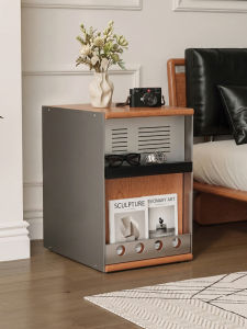 Retro Style Bauhaus Night Light Storage Cabinet