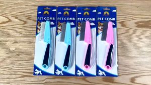 Lược chải ve rận côn trùng cho Chó Mèo răng dày (mẫu mới) - Hara Pet Store