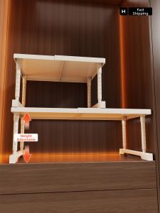 WUBUWEI | Adjustable Storage Shelf For Organizing